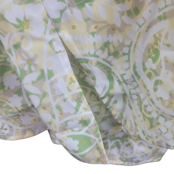 Alfred Dunner Blouse Plus Size 24W Pastel Pullover Top Sparkles New Without Tags - Picture 4 of 10